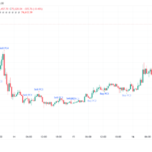 This algorithm attempts to identify patterns or fractals within price movements to generate buy or sell signals for assets.